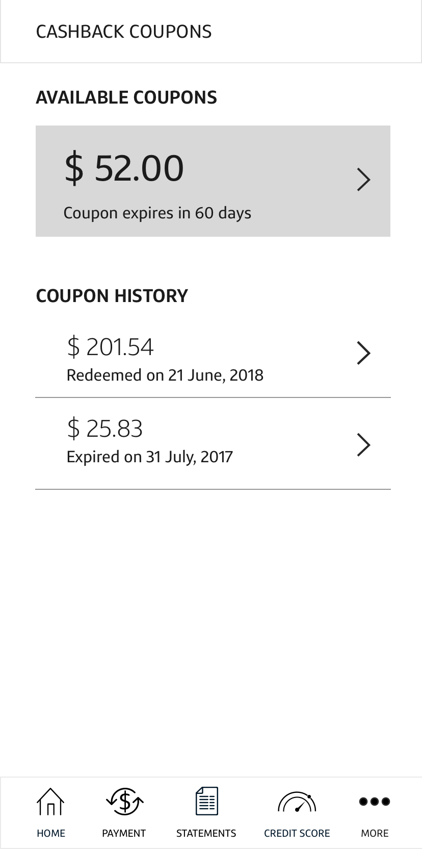 Coupon Home Page